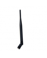MinerWorks EW-915-2-RA 2 dBi 915 MHz Rubber Duck | RP-SMA Male Right Angle | LoRaWAN 868/915 MHz | Dipole Omni-Directional Antenna